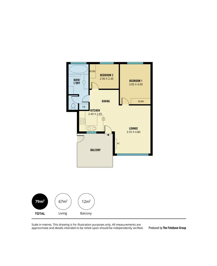 Floorplan of Homely unit listing, 20/137 Anzac Highway, Kurralta Park SA 5037