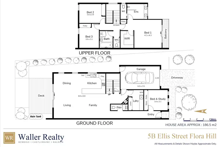 Floorplan of Homely house listing, 5B Ellis Street, Flora Hill VIC 3550