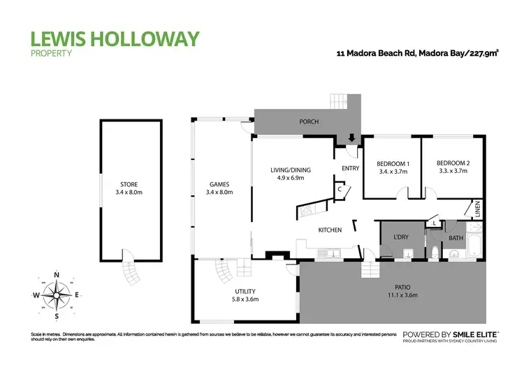 Floorplan of Homely house listing, 11 Madora Beach Road, Madora Bay WA 6210