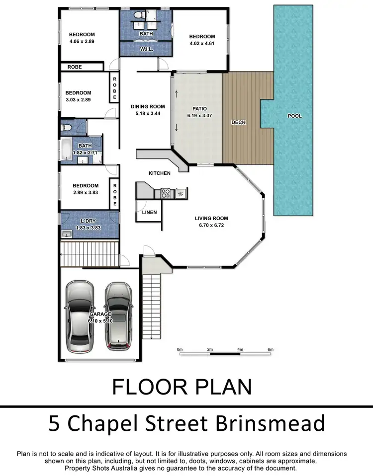 Floorplan of Homely house listing, 5 Chapel Close, Brinsmead QLD 4870