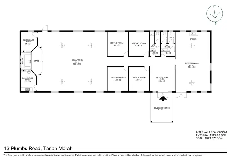 Floorplan of Homely house listing, 13 Plumbs Road, Tanah Merah QLD 4128