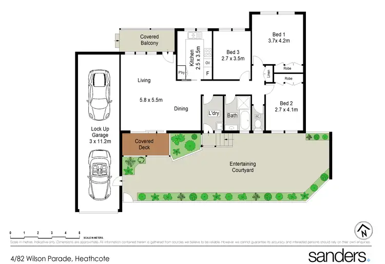 Floorplan of Homely villa listing, 4/82 Wilson Parade, Heathcote NSW 2233