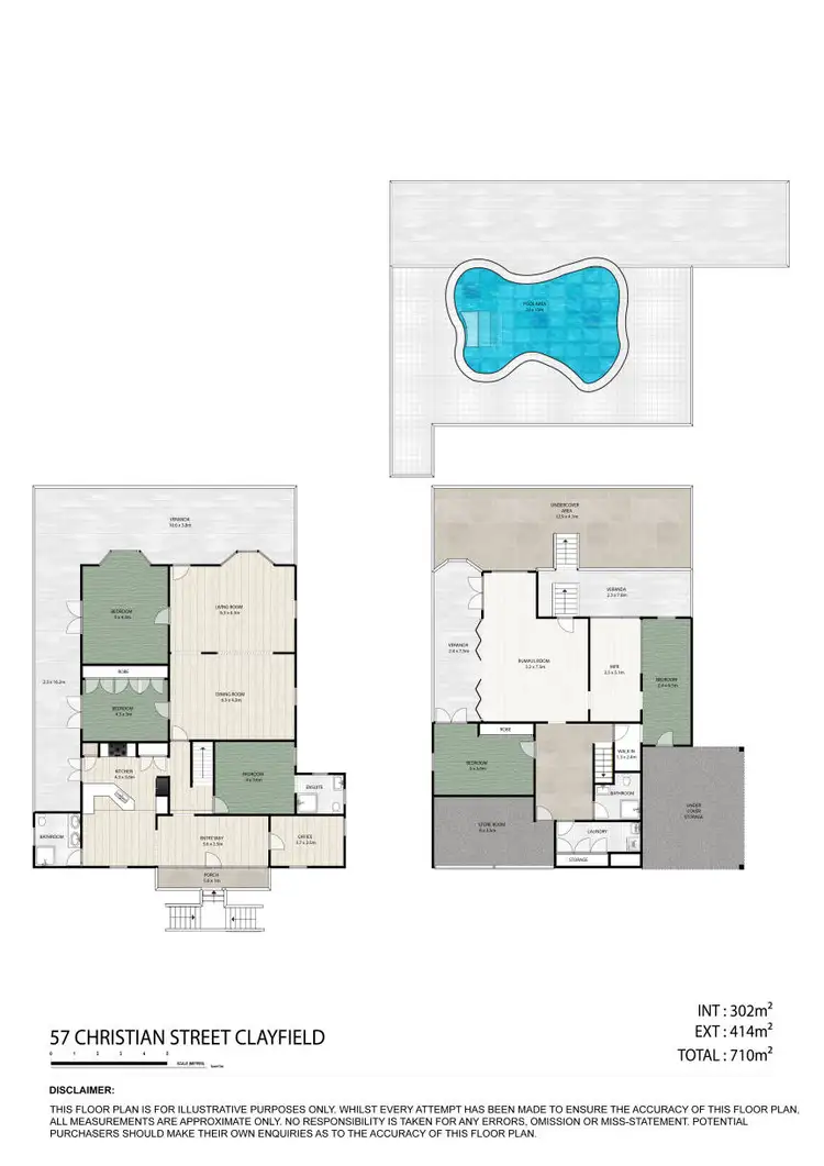 Floorplan of Homely house listing, 57 Christian Street, Clayfield QLD 4011