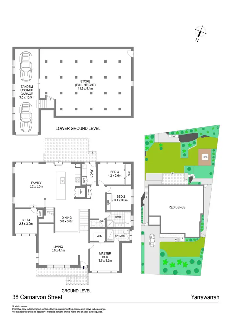 Floorplan of Homely house listing, 38 Carnarvon Street, Yarrawarrah NSW 2233