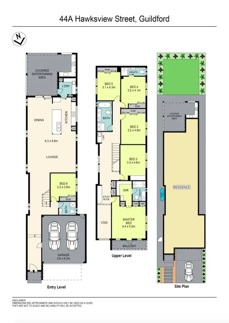 Floorplan of Homely house listing, 44a Hawksview Street, Guildford NSW 2161
