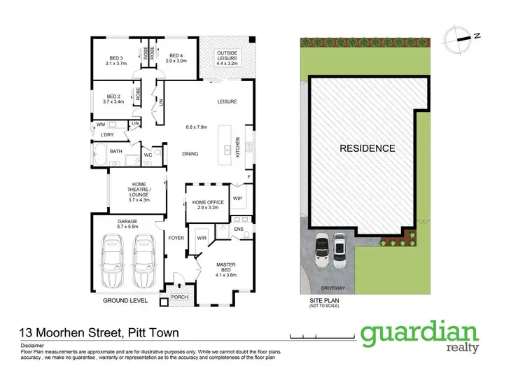 Floorplan of Homely house listing, 13 Moorhen Street, Pitt Town NSW 2756