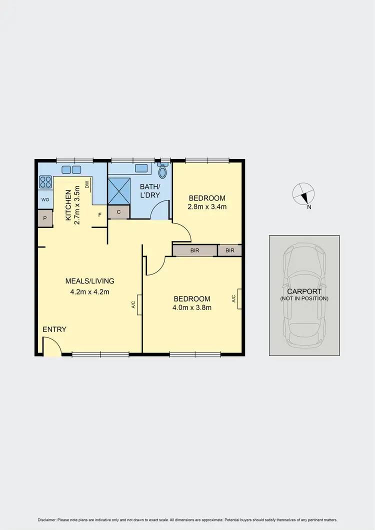 Floorplan of Homely apartment listing, 6/55 Ogilvie Street, Essendon VIC 3040