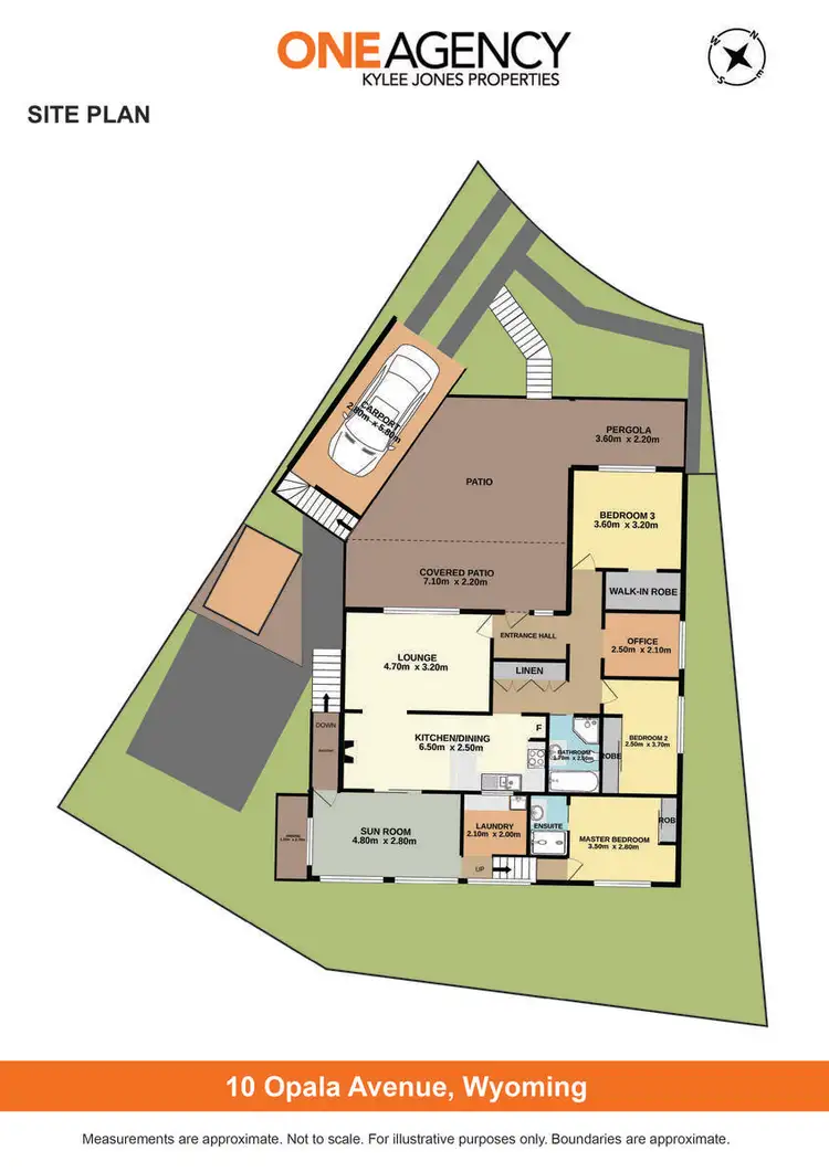 Floorplan of Homely house listing, 10 Opala Avenue, Wyoming NSW 2250