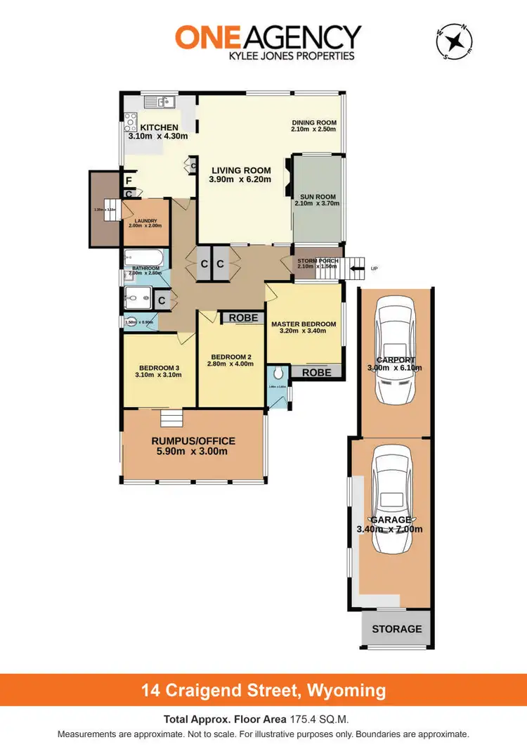 Floorplan of Homely house listing, 14 Craigend Street, Wyoming NSW 2250