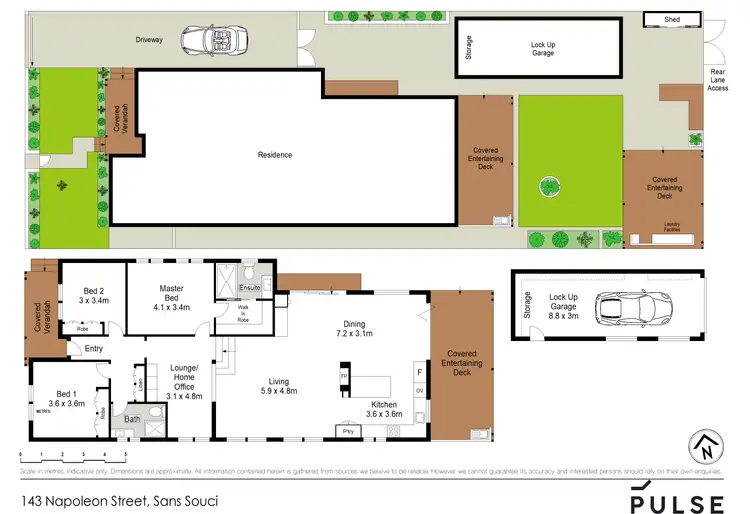 Floorplan of Homely house listing, 143 Napoleon Street, Sans Souci NSW 2219