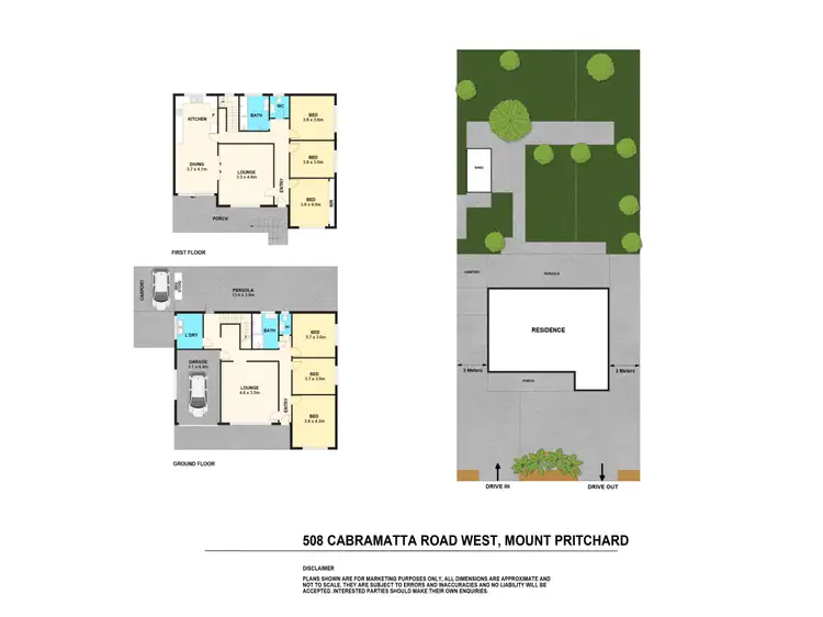 Floorplan of Homely house listing, 508 Cabramatta Road West, Mount Pritchard NSW 2170