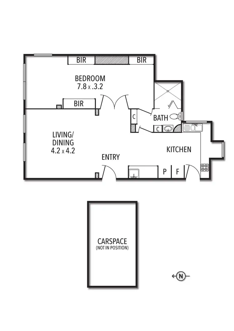 Floorplan of Homely apartment listing, 7/12 Trawalla Avenue, Toorak VIC 3142
