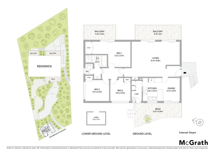 Floorplan of Homely house listing, 15 Cambewarra Crescent, Berowra Heights NSW 2082