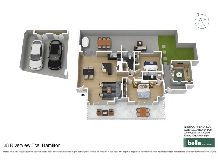 Floorplan of Homely unit listing, 7/38 Riverview Terrace, Hamilton QLD 4007