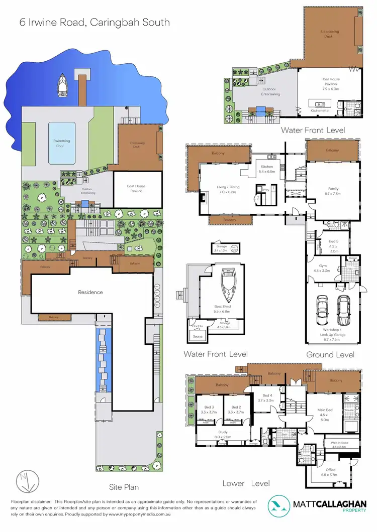Floorplan of Homely house listing, 6 Irwine Road, Caringbah South NSW 2229