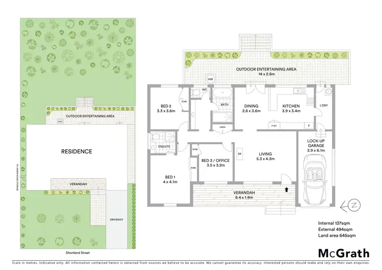 Floorplan of Homely house listing, 50 Shortland Street, Wentworth Falls NSW 2782