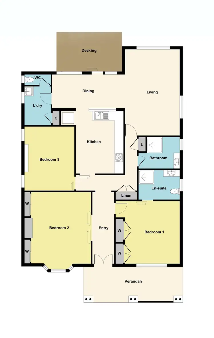 Floorplan of Homely house listing, 6 James Street, Golden Point VIC 3350