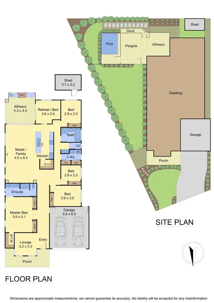 Floorplan of Homely house listing, 16 St Leonard Drive, South Morang VIC 3752