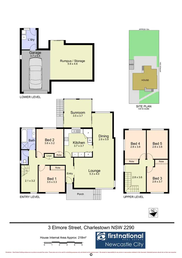 Floorplan of Homely house listing, 3 Elmore Street, Charlestown NSW 2290