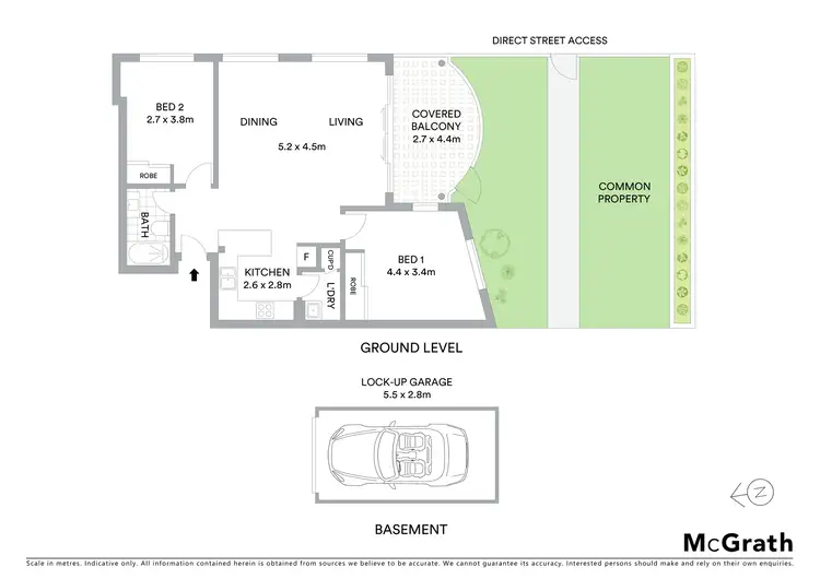 Floorplan of Homely apartment listing, 6/26 Melrose Parade, Clovelly NSW 2031