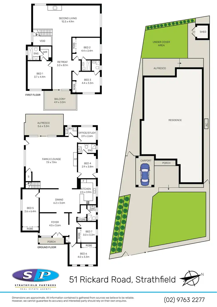 Floorplan of Homely house listing, 51 Rickard Road, Strathfield NSW 2135