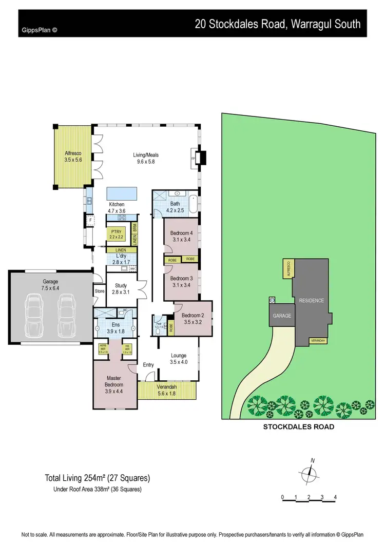 Floorplan of Homely house listing, 20 Stockdales Road, Warragul VIC 3820