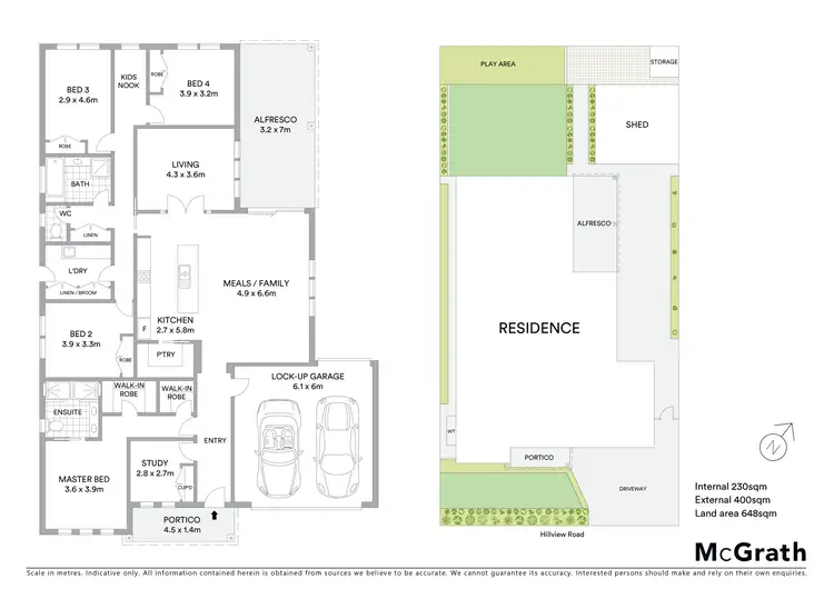 Floorplan of Homely house listing, 15 Hillview Road, Brown Hill VIC 3350