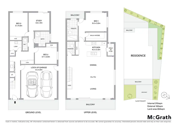 Floorplan of Homely townhouse listing, 19 Lucia Crescent, Mount Clear VIC 3350