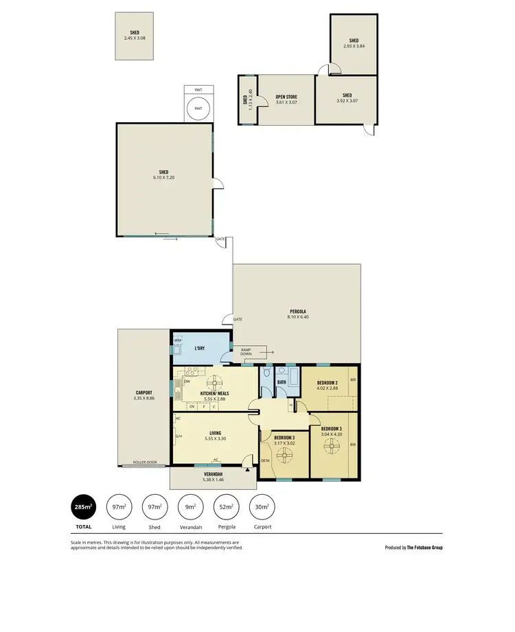Floorplan of Homely house listing, 44 Marmion Avenue, Blair Athol SA 5084