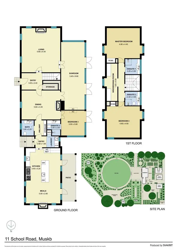 Floorplan of Homely house listing, 11 School Road, Musk VIC 3461