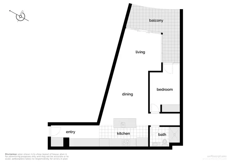 Floorplan of Homely apartment listing, 812/240 Bunda Street, City ACT 2601