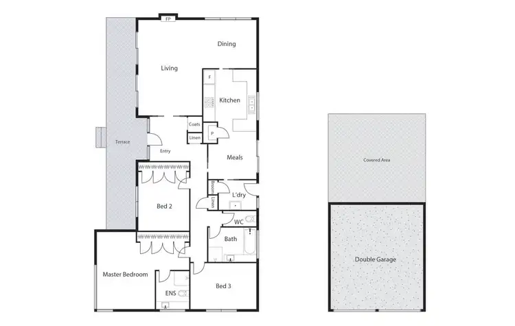 Floorplan of Homely house listing, 5 Skene Street, Cook ACT 2614