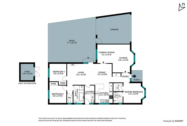 Floorplan of Homely house listing, 32 Mossman Crescent, Lalor VIC 3075