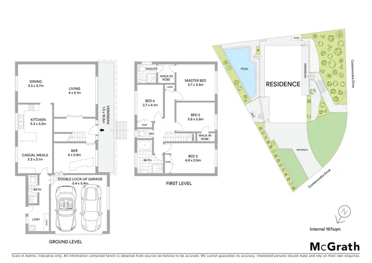 Floorplan of Homely house listing, 18 Cootamundra Drive, Allambie Heights NSW 2100