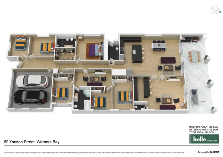 Floorplan of Homely house listing, 69 Yorston Street, Warners Bay NSW 2282