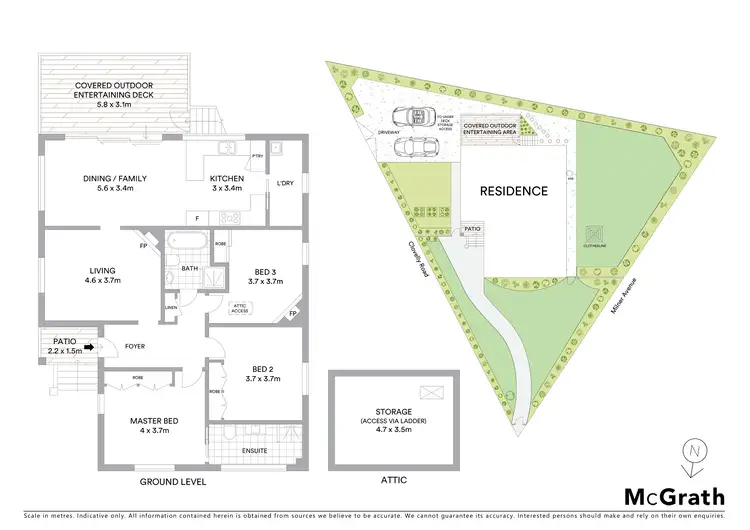 Floorplan of Homely house listing, 1 Milner Avenue, Hornsby NSW 2077
