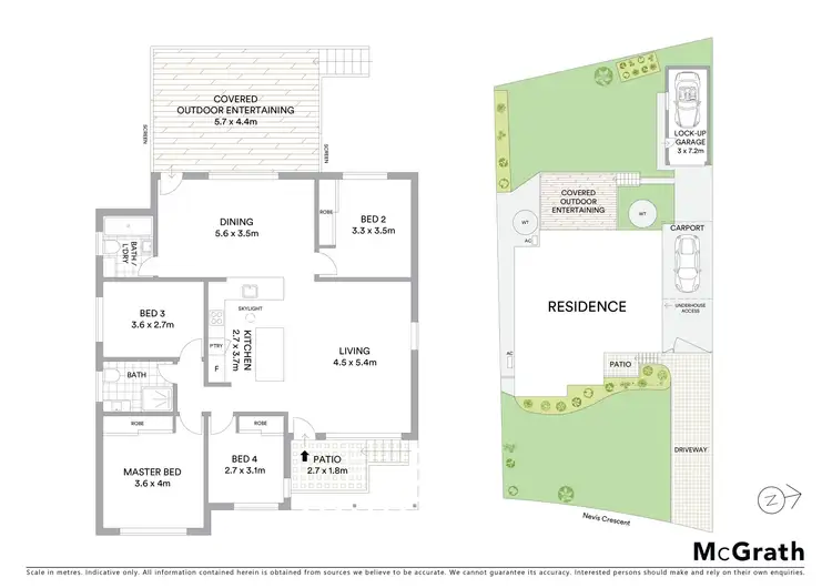 Floorplan of Homely house listing, 30 Nevis Crescent, Seven Hills NSW 2147