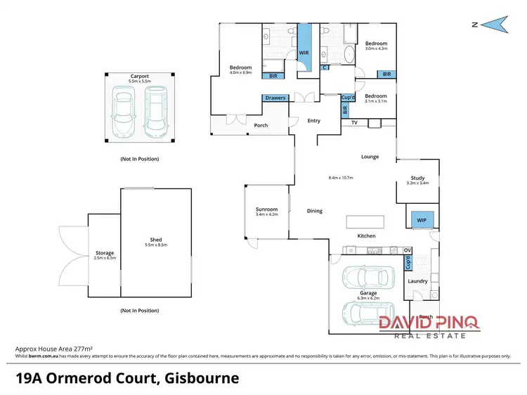 Floorplan of Homely house listing, 19A Ormerod Court, Gisborne VIC 3437