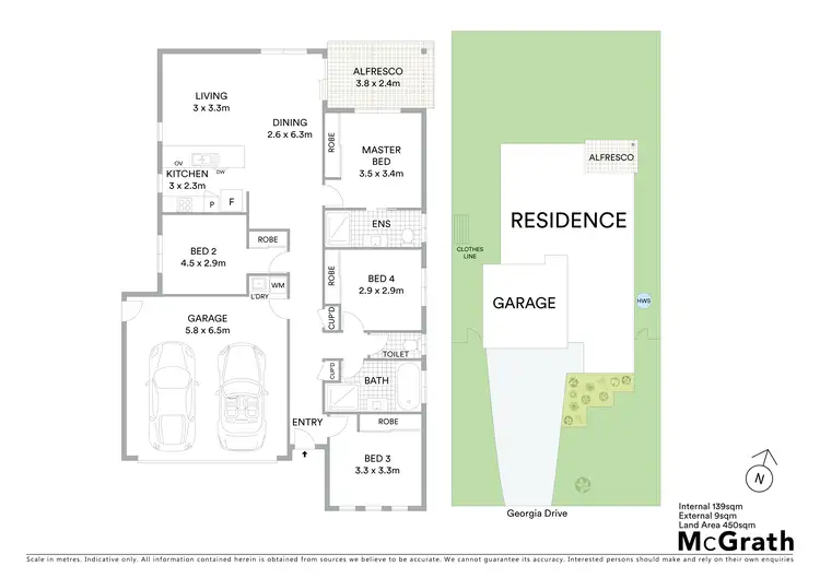 Floorplan of Homely house listing, 15 Georgia Drive, Parkhurst QLD 4702