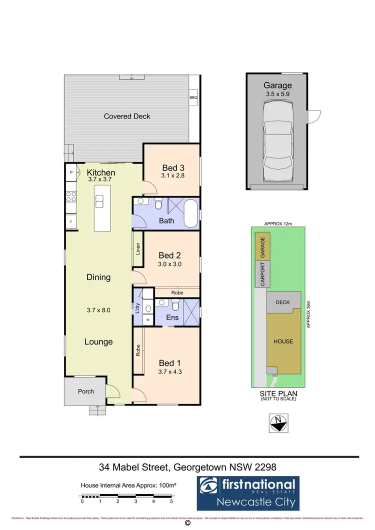 Floorplan of Homely house listing, 34 Mabel Street, Georgetown NSW 2298