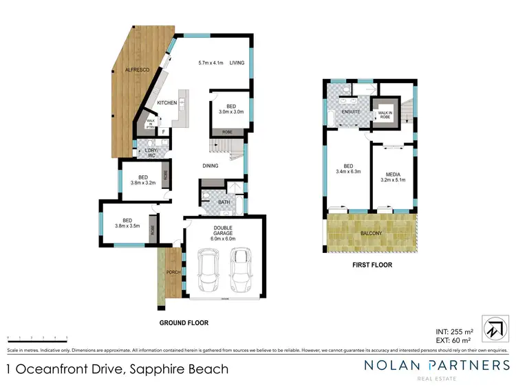 Floorplan of Homely house listing, 1 Oceanfront Drive, Sapphire Beach NSW 2450