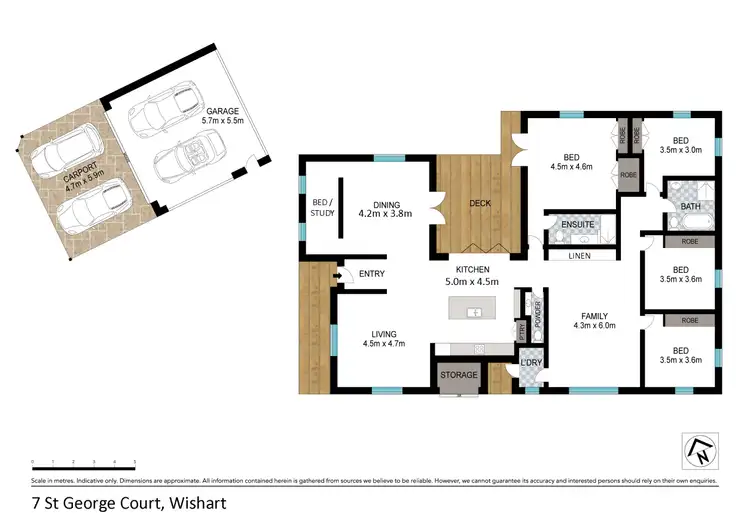 Floorplan of Homely house listing, 7 St George Court, Wishart QLD 4122