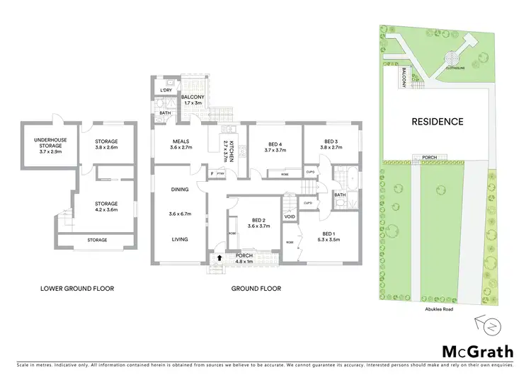 Floorplan of Homely house listing, 59 Abuklea Road, Marsfield NSW 2122