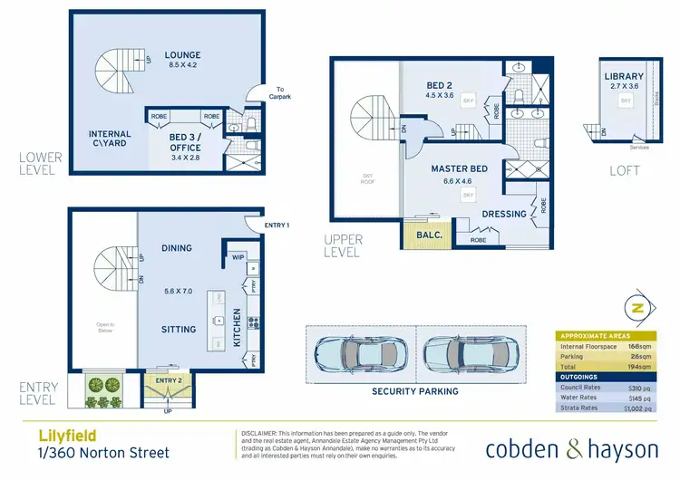 Floorplan of Homely apartment listing, 1/360 Norton Street, Lilyfield NSW 2040
