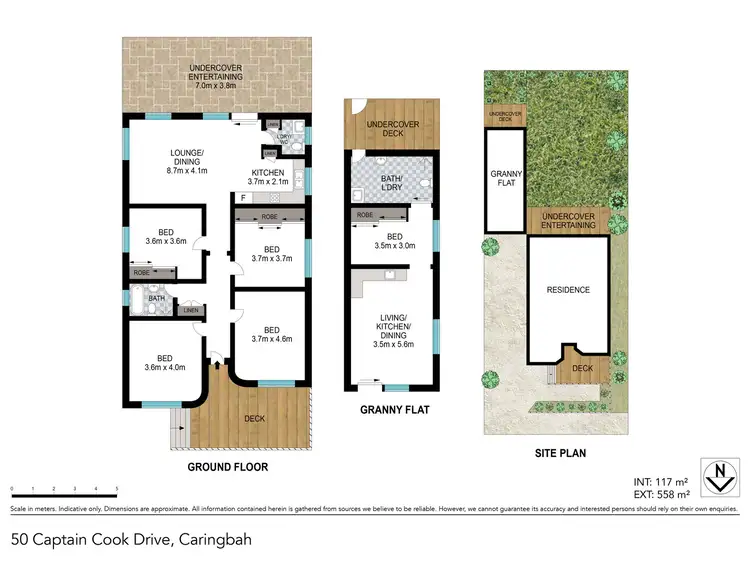 Floorplan of Homely house listing, 50 Captain Cook Drive, Caringbah NSW 2229
