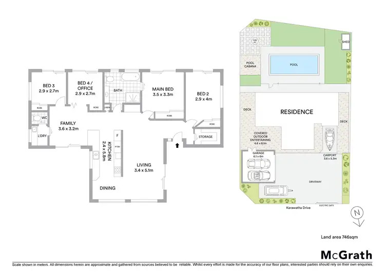 Floorplan of Homely house listing, 39 Karawatha Drive, Mountain Creek QLD 4557