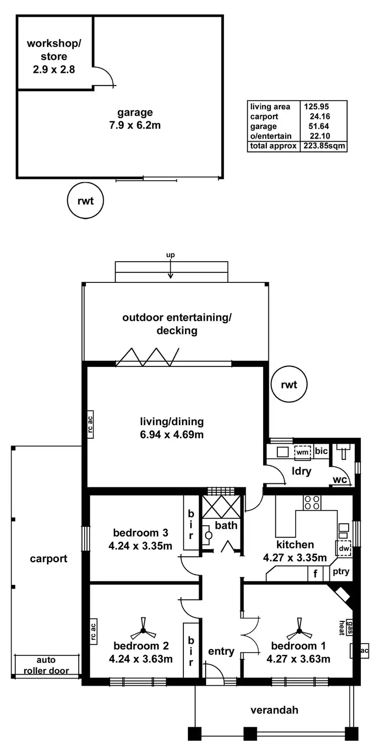 Floorplan of Homely house listing, 46 Victoria Street, Prospect SA 5082