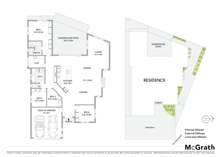 Floorplan of Homely house listing, 95 Green Tee Terrace, Kirwan QLD 4817