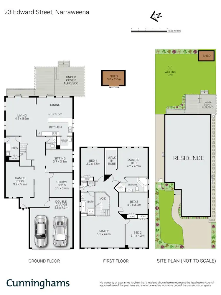 Floorplan of Homely house listing, 23 Edward Street, Narraweena NSW 2099