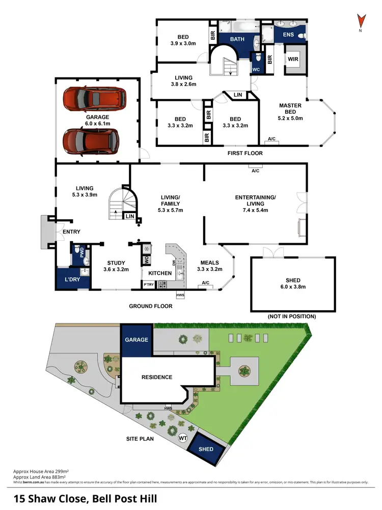 Floorplan of Homely house listing, 15 Shaw Close, Bell Post Hill VIC 3215